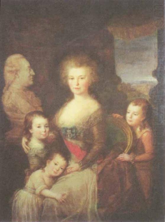 Angelica Kauffmann Portrait of the Countess Alexandra Branitskaya china oil painting image